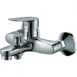 Μπαταρία μπάνιου με σπιράλ, τηλέφωνο και στήριγμα GLORIA AOSTA 13-3044