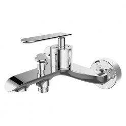 Μπαταρία μπάνιου με σπιράλ, τηλέφωνο και στήριγμα GLORIA PLANET 42-2193