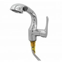 Μπαταρία νιπτήρος κομμωτηρίου με σπιράλ και τηλέφωνο GLORIA SUPERIORE 13-2015