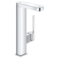 Μπαταρία νιπτήρος με LED ένδειξη θερμοκρασίας GROHE PLUS 23959003 Χρωμέ / Λευκό