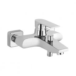 Μπαταρία λουτρού ALGEO SQUARE FERRO BAQ1