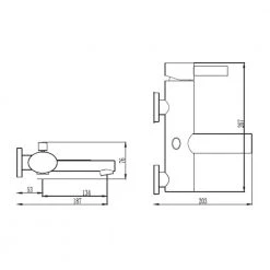 Μπαταρία λουτρού KARAG SINAR SINAR FA23 (Πλήρης) -Μπανιέρας Κατάστημα μπαταρία λουτρού karag sinar sinar fa23 πλήρης 2