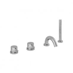 Μπαταρία λουτρού επικαθήμενη OTTONE MELODA 73154 Χρωμέ