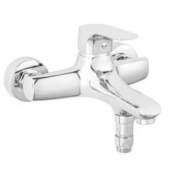 Μπαταρία μπάνιου τοίχου FERRO TIGA VERDELINE BTG1VL