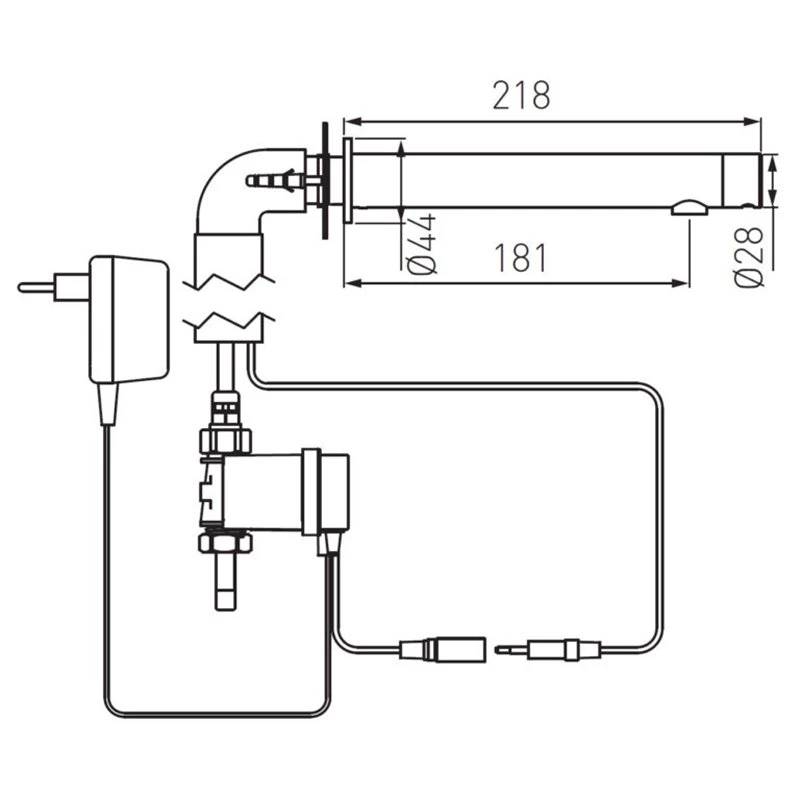 Μπαταρία νιπτήρα με αισθητήρα κίνησης FERRO BBB121SM 4 Μπαταρία νιπτήρα με αισθητήρα κίνησης FERRO BBB121SM - Image 2
