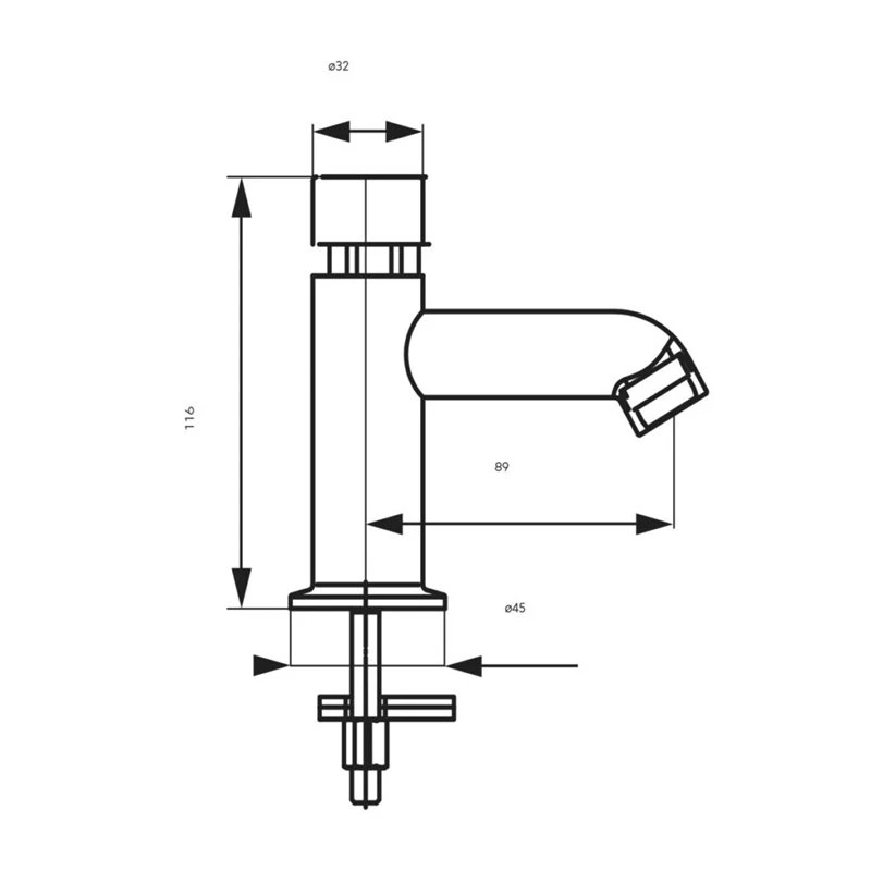 Μπαταρία νιπτήρα πατητή χρονοροής FERRO Z201R 4 Μπαταρία νιπτήρα πατητή χρονοροής FERRO Z201R - Image 2