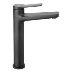 Μπαταρία νιπτήρα ψηλή FERRO STRATOS BLACK BSC2LBL