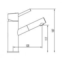 Μπαταρία νιπτήρος KARAG DALIS GM16 -Μπανιέρας Κατάστημα μπαταρία νιπτήρος karag dalis gm16 2