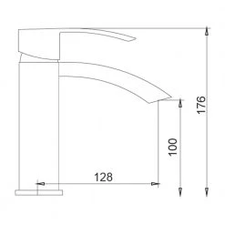 Μπαταρία νιπτήρος KARAG GINKO CA16 -Μπανιέρας Κατάστημα μπαταρία νιπτήρος karag ginko ca16 2
