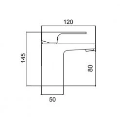 Μπαταρία νιπτήρος KARAG TERIS KM-9001 -Μπανιέρας Κατάστημα μπαταρία νιπτήρος karag teris km 9001 2