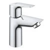 Μπαταρία νιπτήρος με βαλβίδα Click GROHE BAUEDGE S 23896001 Χρωμέ -Μπανιέρας Κατάστημα μπαταρία νιπτήρος με βαλβίδα click grohe bauedge s 23896001 χρωμέ