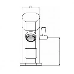 Μπαταρία νιπτήρος αναμικτική με φωτοκύτταρο μπαταρίας MCM 7025B -Μπανιέρας Κατάστημα μπαταρία νιπτήρος με φωτοκύτταρο μπαταρίας mcm 7025b 2