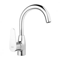 Μπαταρία νιπτήρος υψηλή με περιστρεφόμενο στόμιο ALGEO FERRO BAG2A