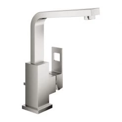 Μπαταρία νιπτήρος ψηλή GROHE EUROCUBE L 23135DC0 Super Steel