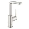 Μπαταρία νιπτήρος ψηλή GROHE LINEARE L 23296DC1 Super Steel -Μπανιέρας Κατάστημα μπαταρία νιπτήρος ψηλή grohe lineare l 23296dc1 super steel