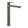 Μπαταρία νιπτήρος ψηλή GROHE LINEARE XL 23405AL1 Brushed Hard Graphite